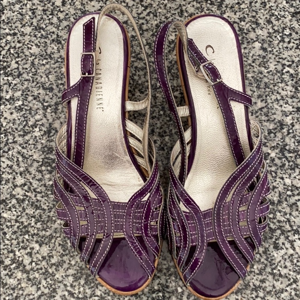 Comfortable wedge Sandals from Italy. Size 7.5